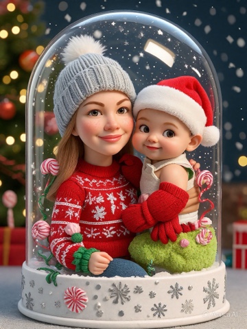 yanochkaiv2604 в LOOKY. . Снежный шарик с моей...