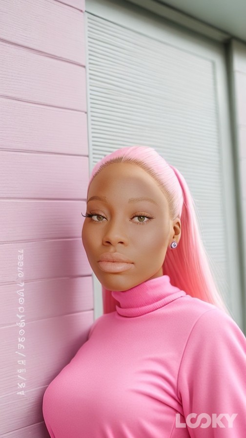 #Barbie #LOOKY_нейронка 
I like this look