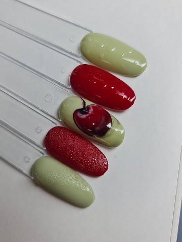 Елена Мартынова в LOOKY. #маникюр,#росписьнаногтях,#nailart,#маникюрвалуйки,#валуйкиманикюр,#росписьгельлаком. Черешня гель‑лаком �...