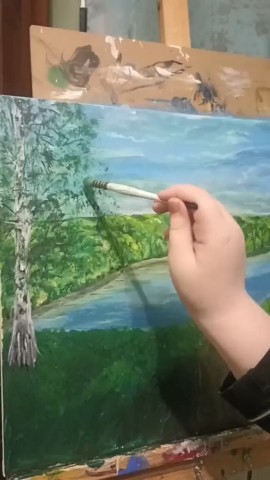 Елена Михинкевич в LOOKY. . [#художник ](художни...