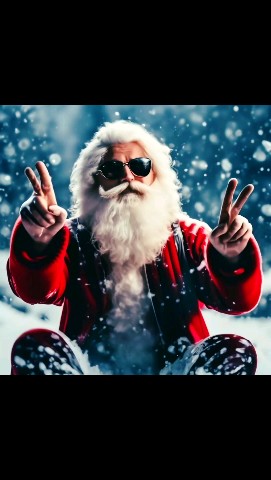 Looky_1695666167164 в LOOKY. #скороновыйгод,#СантаКлаус,#SantaClaus,#ДедМороз,#Снаступающим,#Рождество,#MerryChristmas,#HappyNewYear,#NewYear,#НовыйГод,#Рок,#Rock. Санта поздравляет с ...