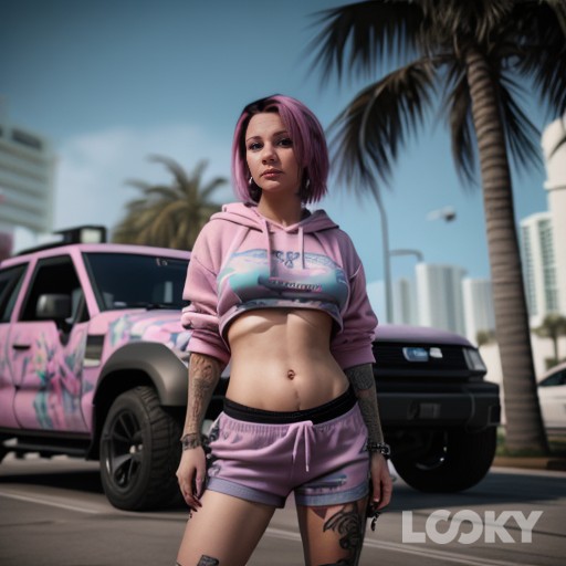 #GTA_6_Герл #Леди #Героиня_будущего_Рунета #LOOKY_нейронка