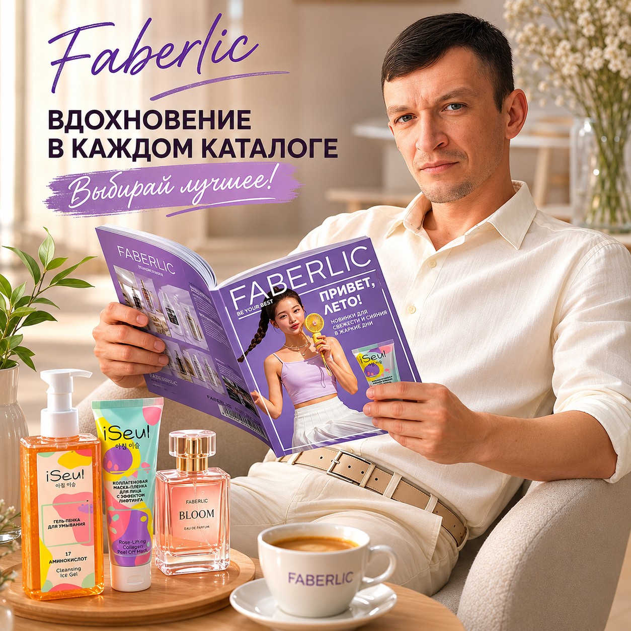 Встречайте новый каталог Faberlic 8.2026! 🎉🌿

Друзья, с 25 мая по 14 июня действует свежий каталог с летним настроением ☀️
https://profifaberlic-online.ru/739998950/catalog/mlm/39273

Что внутри?
✨ Новинки для красоты и здоровья
✨ Любимые средства ухода за лицом и телом
✨ Эффективные БАДы и витамины
✨ Товары для дома и уюта
✨ Приятные скидки и выгодные предложения

Лето близко — пора готовить себя и свой дом к тёплым дням! 💃🕺

Не упустите возможность заказать всё необходимое с доставкой на дом 🚚

👉 Переходите в мой профиль, чтобы посмотреть каталог и оформить заказ.
Или пишите «ХОЧУ» в личку — я пришлю ссылку и помогу с выбором 💬😊

🗓 Актуально до 14 июня включительно.
Успейте заказать то, что давно хотели! ⏳

Узнать подробнее о нашем бизнесе можно здесь 👉 https://promofaberlic.com/739998950/promo/12207/mlm/39273

Если есть вопросы
✏️Личная переписка TELEGRAM https://t.me/EvgeniyKulkov

✏️ Личная переписка MAX https://max.ru/u/f9LHodD0cOKSKfDwrIbD884hpW9j6e3fBrsiDQm4gt1bZr5LKkVncDzRQpY

✏️ Личная переписка ВКонтакте
https://vk.me/EvgeniyKulkov

✏️ Личная переписка GemSpace
https://links.gemspace.com/invite/EvgeniyKulikov

Мои каналы
❤️ Канал телеграм
https://t.me/evgeniy_kulikov_fb

❤️ Канал MAX
https://max.ru/join/d8GXWYwxdD_oEENOL6AP5nnkHdFRG6xmtp9_oLq7gMY

❤️ Мой канал в ВКонтакте  https://vk.ru/im/channels/-237857042

❤️Канал GemSpace
https://links.gemspace.com/join/Evgeniy_Kulikov

#Faberlic #новыйкаталог #каталогFaberlic #май2026 #скидки #уход #здоровье #дом #лето #покупкисудовольствием #faberlic8_2026 #доставкадома #советыконсультанта
