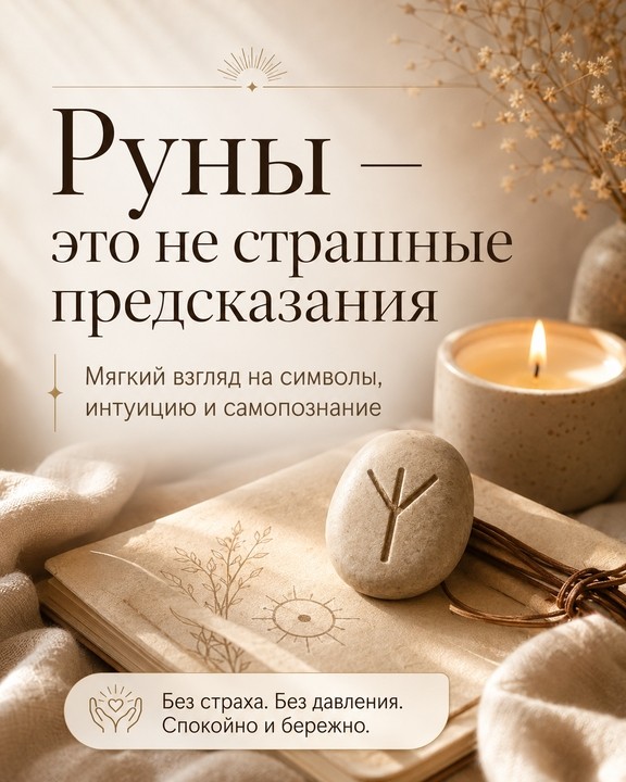Юлия Диагностика Ставы Практика в LOOKY — Многие думают, что руны — это про магию, страшные предсказан