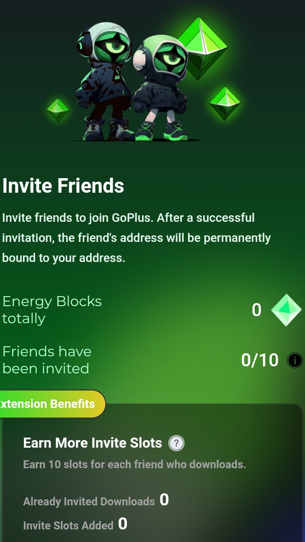 Click to enter GoPlus and complete tasks to win EB rewards!
https://app.gopluslabs.io?channelCode=0Q2NBWH3