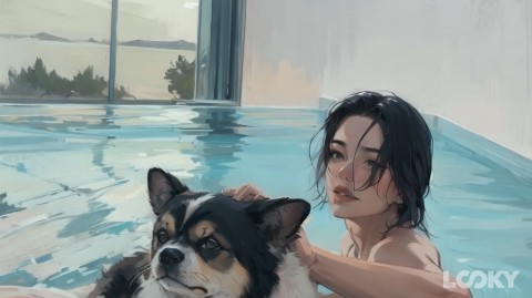Asher в LOOKY. . [#dog](dog) [#dogsof...