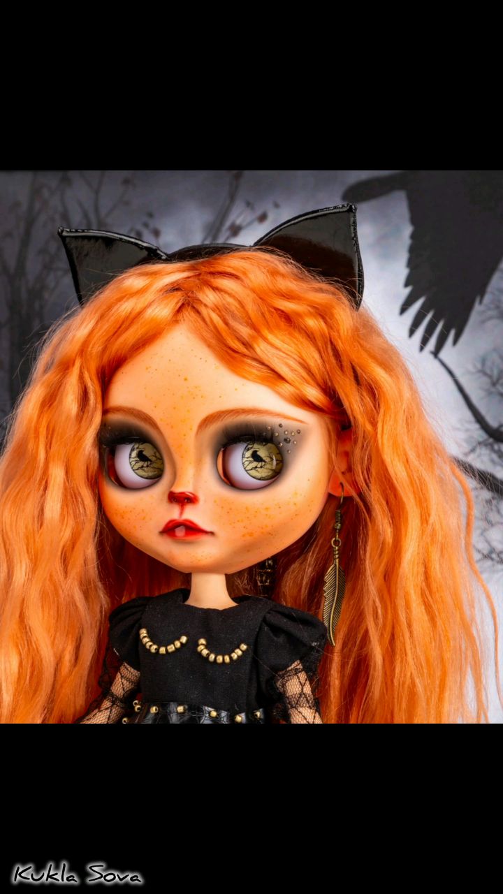 Kukla Sova в LOOKY. #Blythe,#dolls,#customblythe,#collectiondolls,#Блайз,#кукла,#кошка,#cat,#illusion,#memories. #Blythe #dolls #cust...