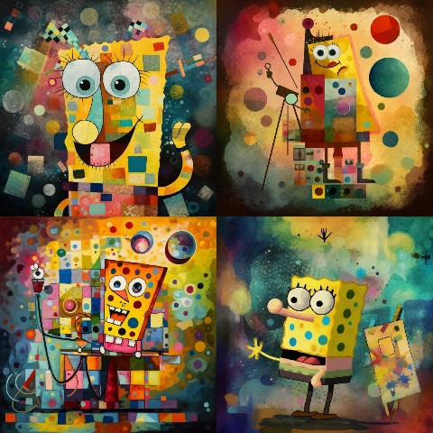 LCA в LOOKY. #SpongeBob,#Kandinsky. #SpongeBob #Kandinsk...