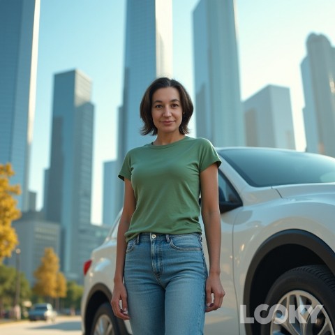 Наталья в LOOKY. #Свой_аватар,#LOOKY_нейронка. Машина.
Загорелось м...
