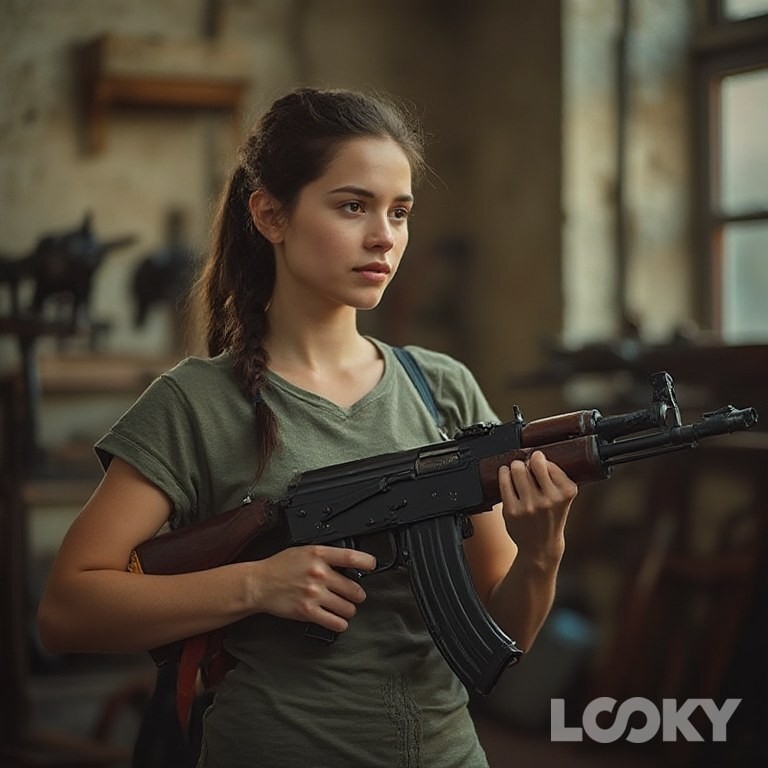 Boltovanin в LOOKY — Девушка реставратор оружия в музее
#музей