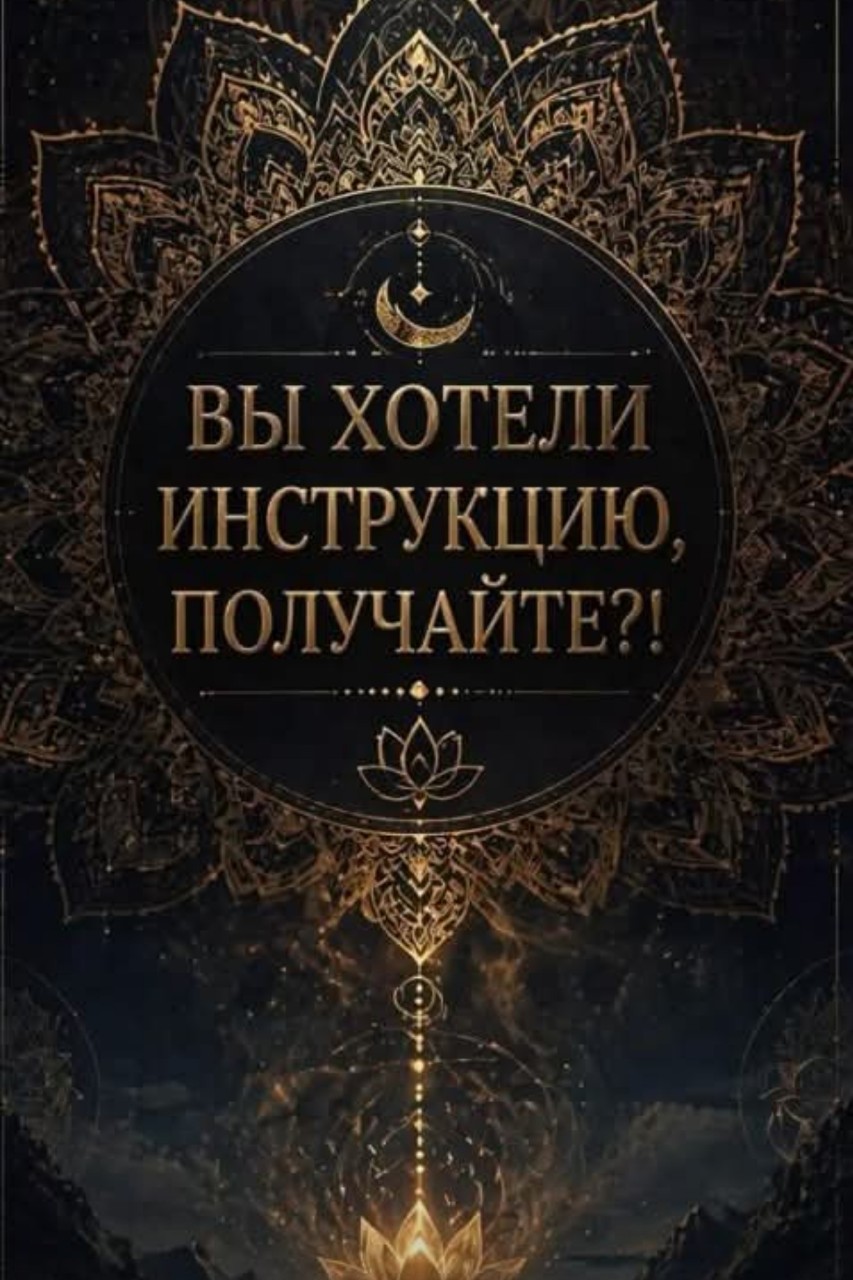МАНИФЕСТ
Вы хотели инструкцию? Получайте.

Этот мир не сломан.
Он выстроен так, чтобы ты не думал.

Тебя не держат силой.
Тебя держат привычками.

Пока ты: — зависим
— уставший
— перегружен шумом
— и живёшь «как все»

ты удобен.

Тебя не нужно контролировать —
ты сам себя контролируешь.

❗ Правда, которую неудобно принять

Ты ешь то, что тебя разрушает.
Ты пьёшь то, что тебя отключает.
Ты смотришь то, что тебя тупит.
Ты работаешь, чтобы просто выжить.

И называешь это нормой.

⚡ Хочешь выйти?

Это не про «спасти мир».
Это про перестать быть управляемым.

📌 Начни с базового

1. Перестань пихать в себя всё подряд
Ты — не мусорное ведро.

2. Убери зависимости
Алкоголь, сигареты — это не отдых, это поводок.

3. Фильтруй, что смотришь и слушаешь
Контент формирует мышление.
Мышление формирует твою жизнь.

4. Задавай вопросы
Не глотай всё как есть.

5. Возьми ответственность за своё состояние
Никто не придёт «чинить» твою жизнь.

Объединение — это не слова.
Это когда люди: — думают
— не живут в иллюзии
— не зависят от чужого мнения

И не тянут друг друга вниз.

❗ Финал

Хочешь перемен?
Начни с себя.

Не завтра.
Не с понедельника.

Сейчас.

Потому что иначе —
ты просто останешься частью системы,
которую даже не пытался понять.