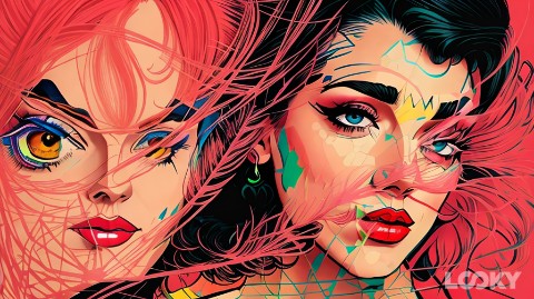 misha в LOOKY. #Pop_art,#LOOKY_нейронка. #Pop_art #LOOKY_нейр...
