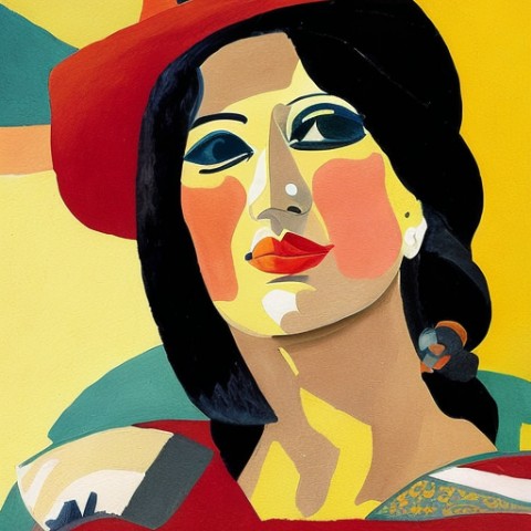 RabbitGirl в LOOKY. #Malevich,#LOOKY_нейронка. #Malevich #LOOKY_ней...