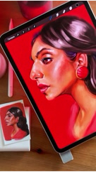 Юлия в LOOKY. . Рисование на планшет...
