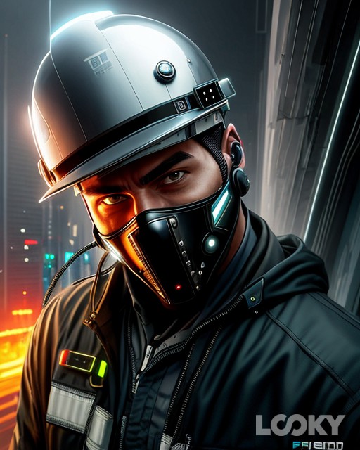 Engian Cyber Look в LOOKY — #Футуризм #LOOKY_нейронка #Газпром #газпромтрансгазухта