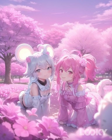 Raunchyrabbit в LOOKY. . 💜🦋🩷#Аниме_Неон 💜...