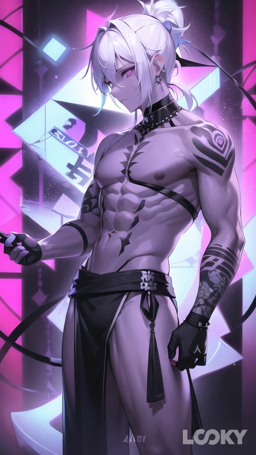 Rabbits_Men в LOOKY — 💜⭐🖤⭐💜⭐🖤⚜️#Аниме_Неон #LOOKY_нейронка