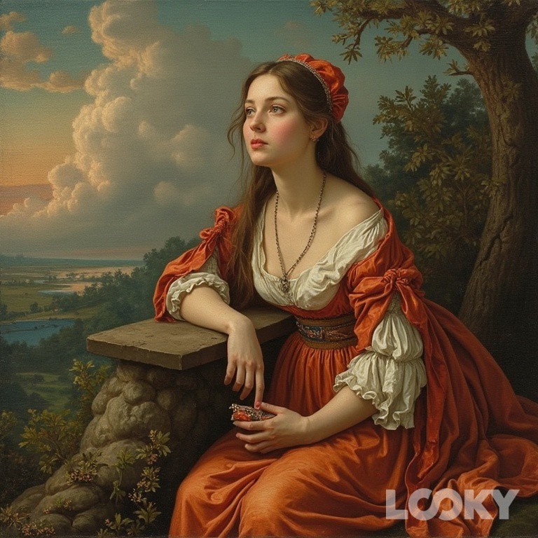 Erika в LOOKY — #looky_нейронка #looky #винтаж