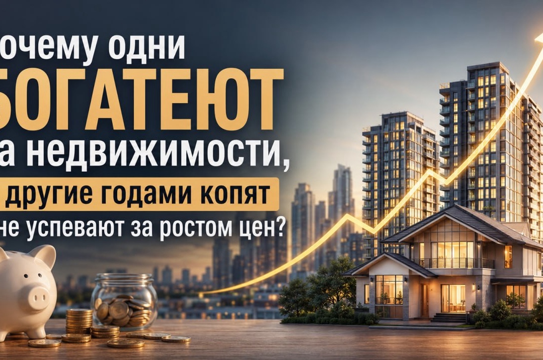 pondyakoff в LOOKY — 💰 Почему одни богатеют на недвижимости, а другие годами коп