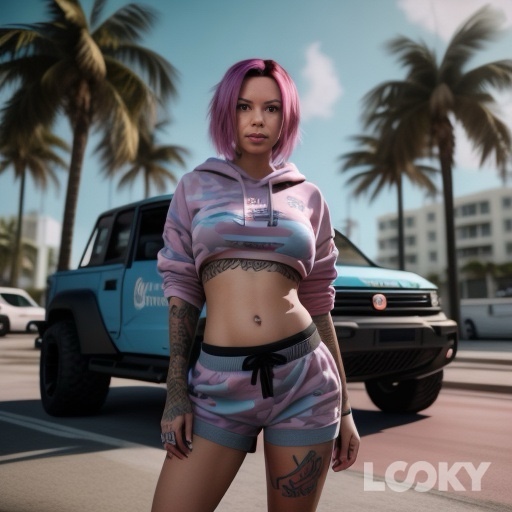 #GTA_6_Герл #С_любовью_Ангел #Красный_дракон #LOOKY_нейронка