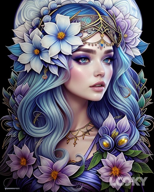 Asteria in LOOKY. #Фэнтези,#LOOKY_нейронка. #Фэнтези #LOOKY_нейр...