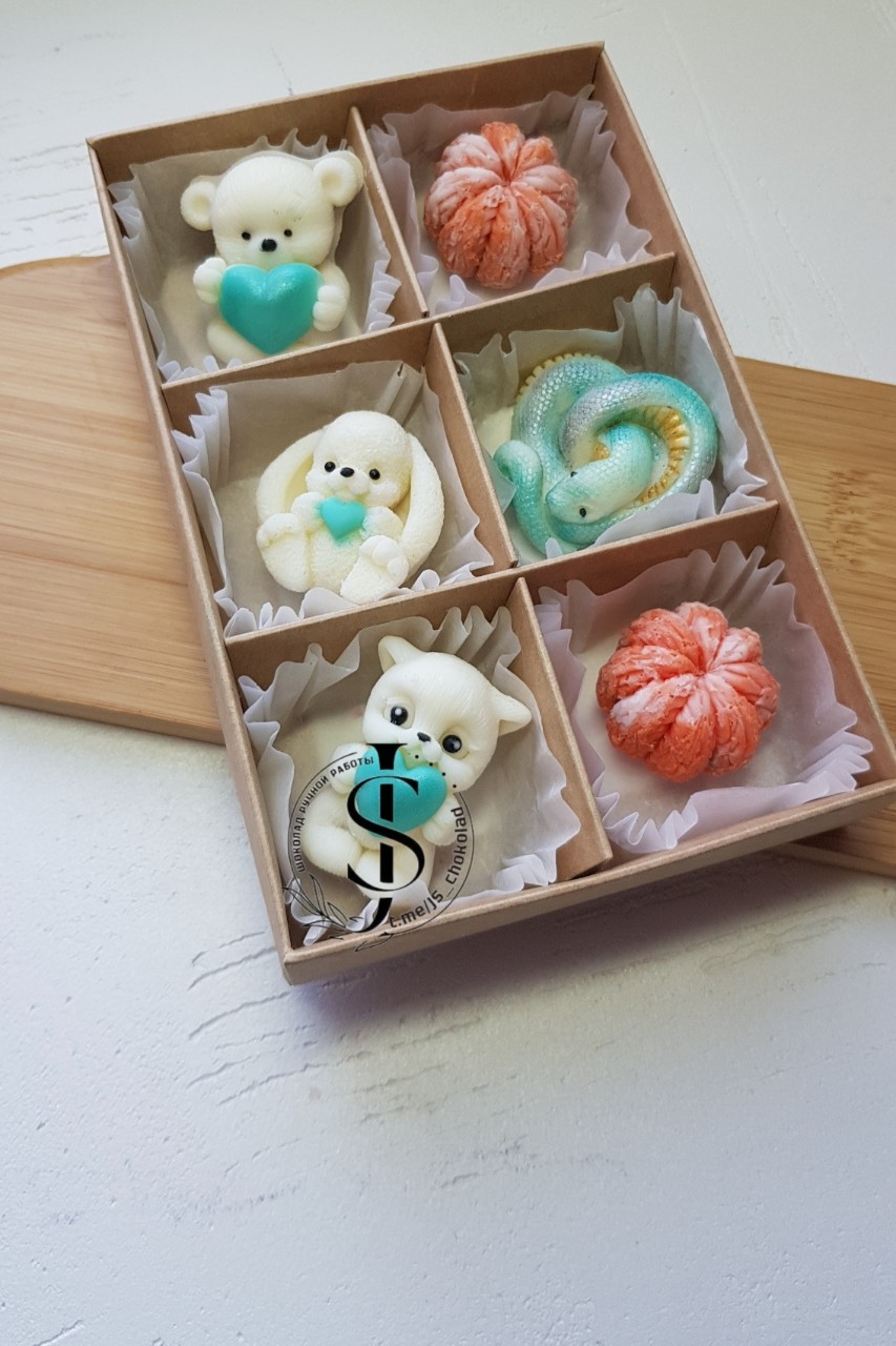 Шоколад ручной работы Зеленоград в LOOKY — Шоколадный набор🍬
Наборчики можно собрать как с символом го