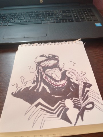 maxim_drawing_ в LOOKY. #venom,#marvel. Веном😈
#venom #marv...