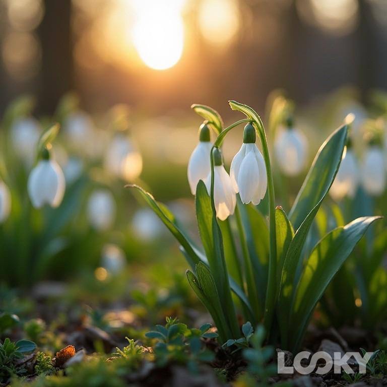 НЕЙРО LOOKY в LOOKY. . Поляна подснежников ...