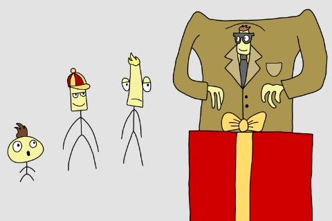 malina_hochmind в LOOKY. #арт,#карикатура,#иллюстрация,#рисунки,#ХОЧМИНД,#мемы,#мемы2026,#моменты,#популярность. День рождения джентл...