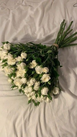 Алия в LOOKY. . Белые розы... Беззащ...
