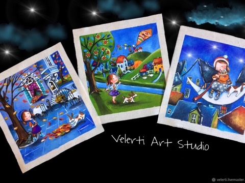 Velerti Art в LOOKY. #ручная_роспись,#текстильные_купоны,#velerti_art. Набор текстильных ку...
