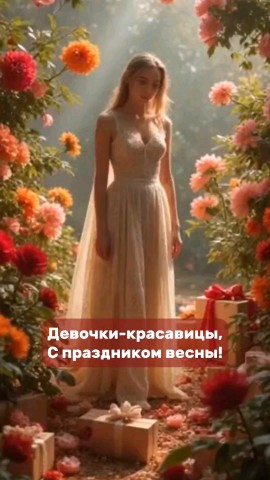 creative.smm.ai в LOOKY. #8марта. С праздниклм Вас мил...
