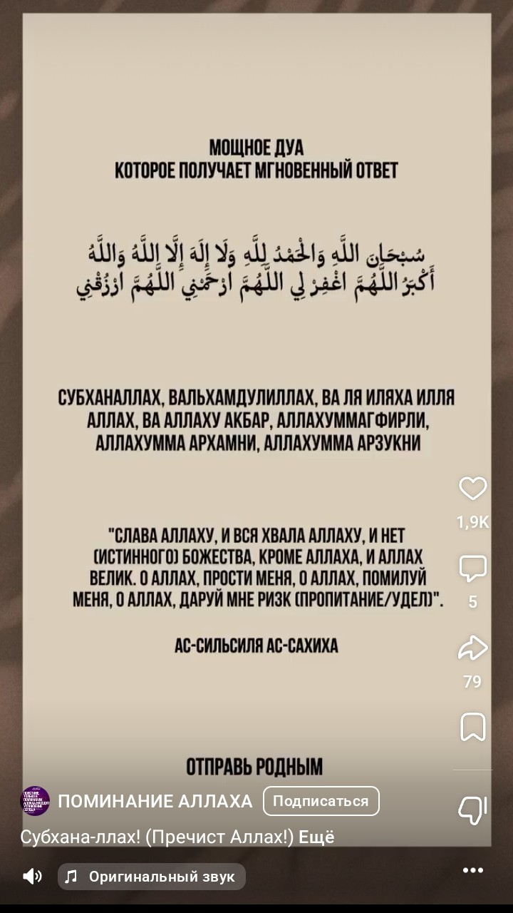 Salamat в LOOKY — публикация