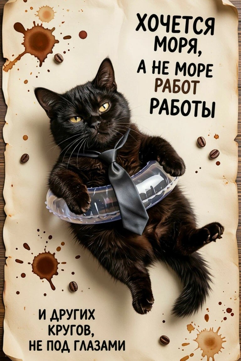 Looky_Macsen в LOOKY — #лето #работа #отдых #кот #черныйкот