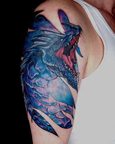 ЯR TATTOO в LOOKY. . Перекрытие старой та...