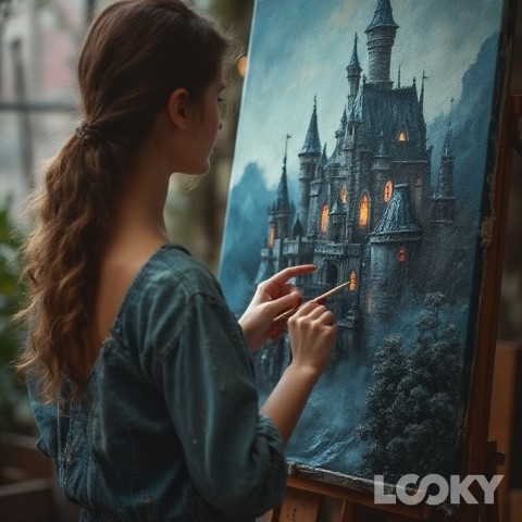 Boltovanin в LOOKY. #LOOKY_нейронка. Художница, рисующая ...