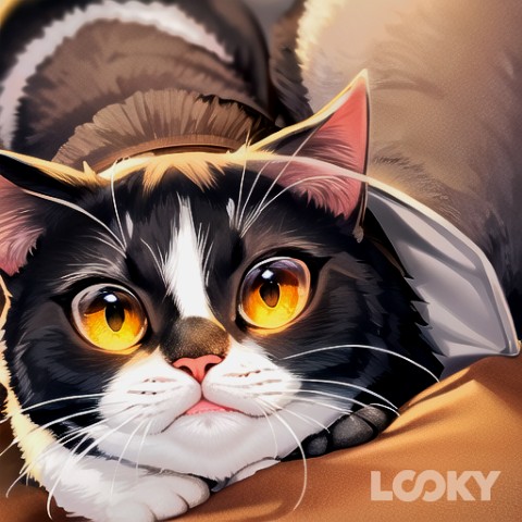 NoName в LOOKY. #Аниме,#LOOKY_нейронка,#котик,#кот,#не_похож,#саратов. #Аниме #LOOKY_нейрон...