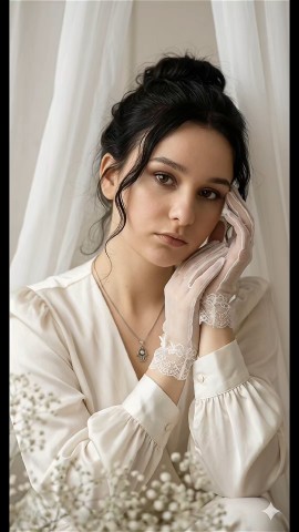 Prompt AI в LOOKY. . Руки у лица — это вс...