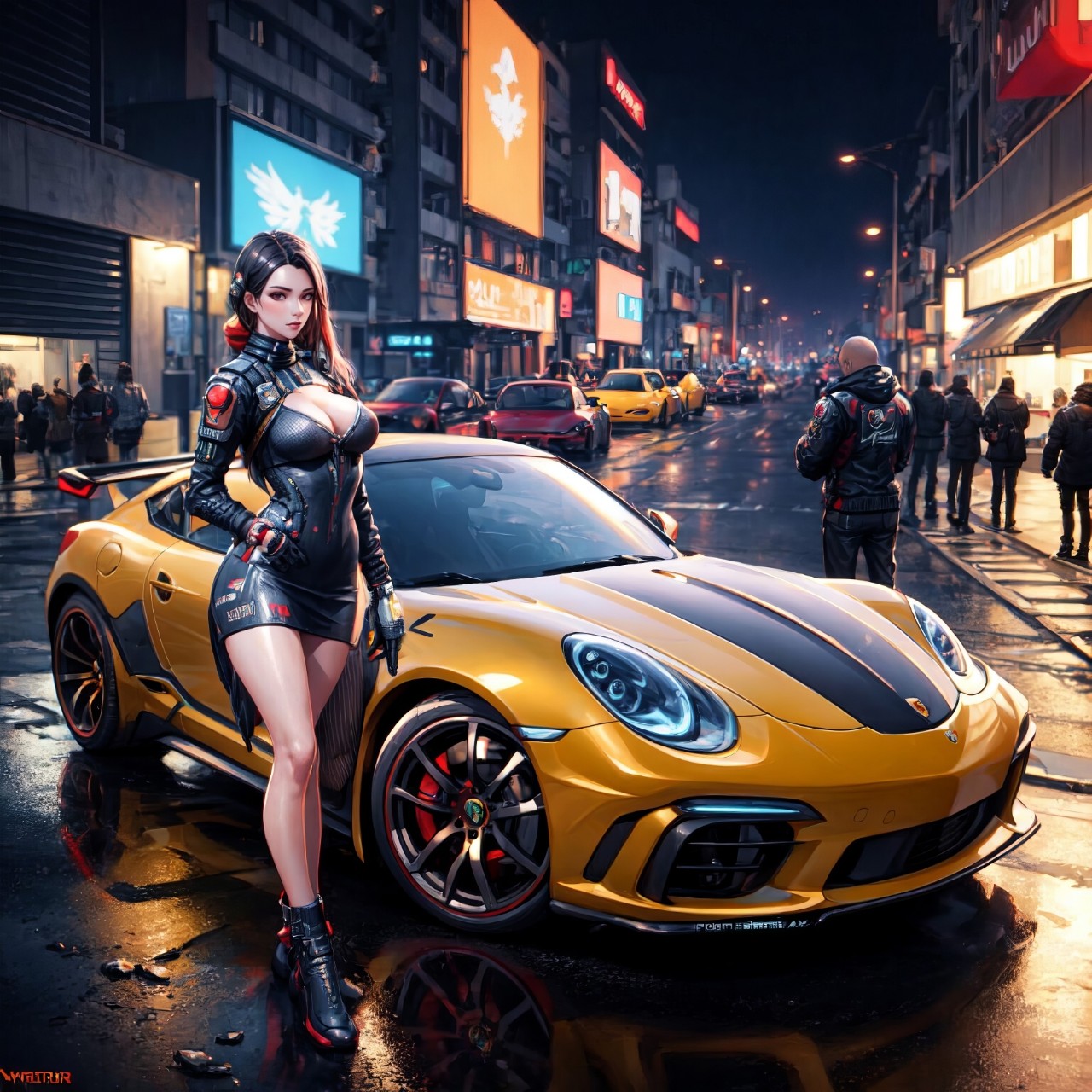 Diego в LOOKY — #красиваядевушка #girl #art #aiart #cyberpunk2077
