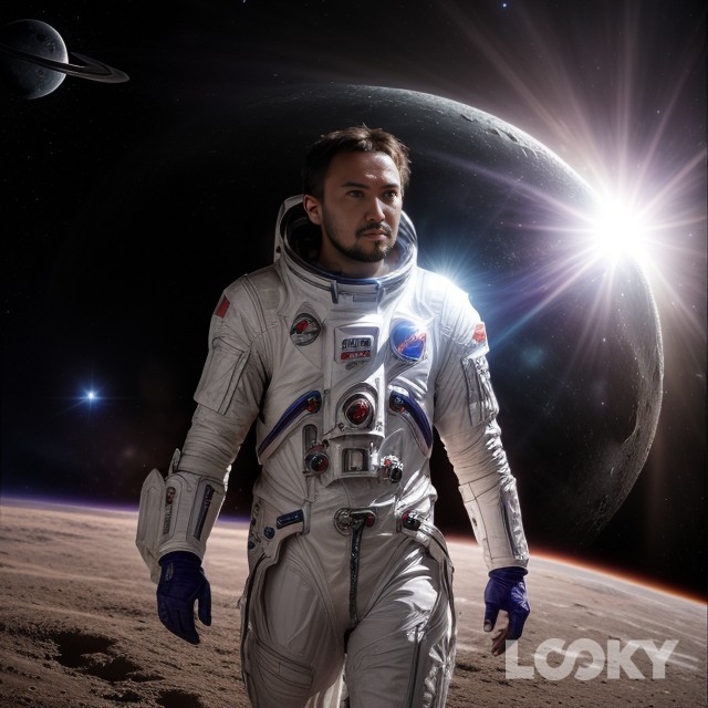 antonte в LOOKY — #Космонавт #LOOKY_нейронка