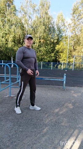  в LOOKY — На районе #пятница #тренировка #спорт после пятидесяти #моти