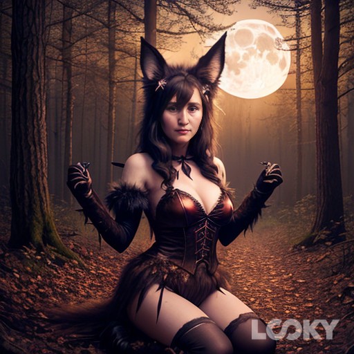 loik_vzvod в LOOKY — #Хэллоуин_оборотень #LOOKY_нейронка