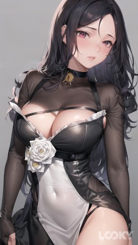 Raunchyrabbit в LOOKY. #LOOKY_нейронка. 🩷🍓🖤🩷🍓🖤🤍🪽#Ани...