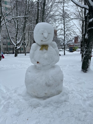 helmtv в LOOKY. . Веселый снеговик жел...