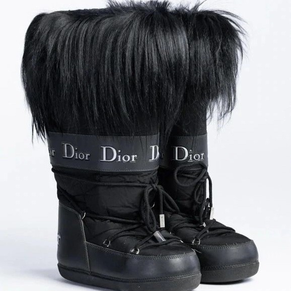 Christian Dior Fut Apres Ski Snow Boot