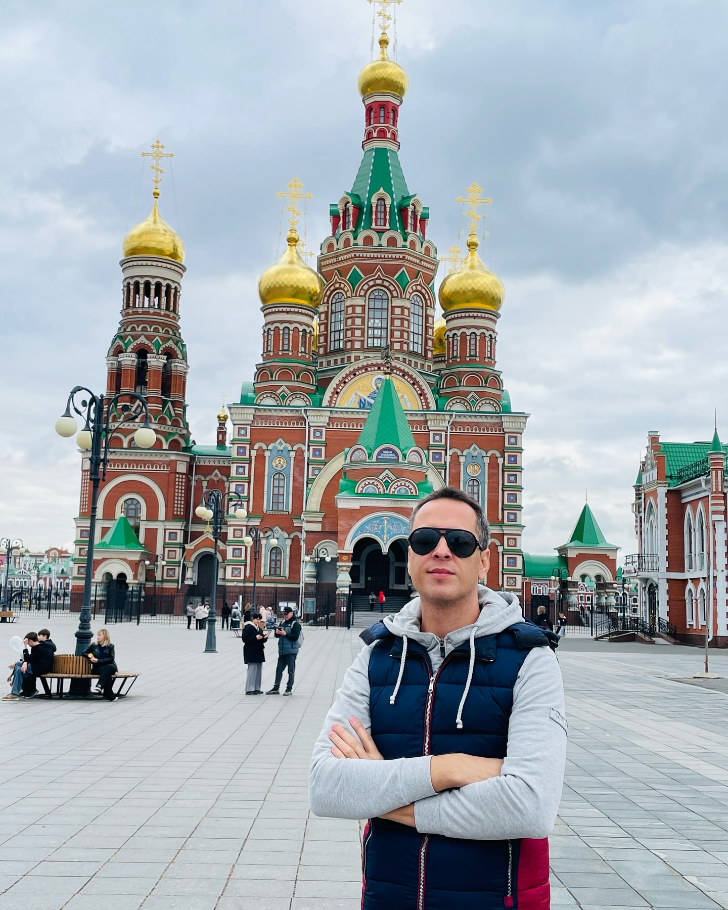 innam0rament0 в LOOKY. #Россия#йошкарола,#архитектура#кремль#набережная#церковь#театр#theatre,#russia,#yoshkarola,#weekend#Innam0rament0#travel#church. Йошкар-Ола удивила с...