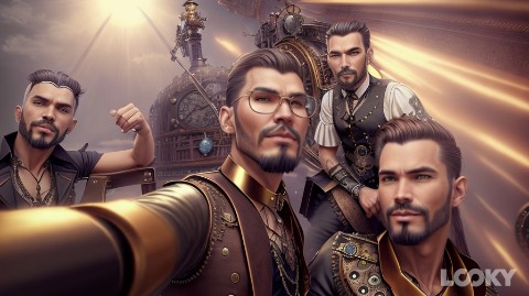 Fouad daiff в LOOKY. #Steampunk,#LOOKY_нейронка. #Steampunk #LOOKY_не...