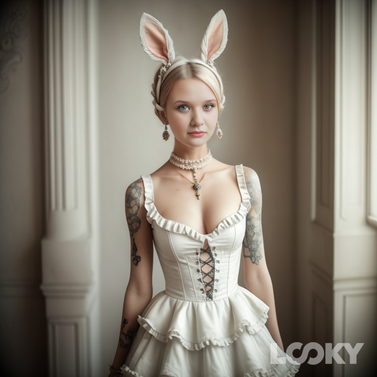 #Tiny_Bunny #Снежная_королева #Арт_Дракон #LOOKY_нейронка