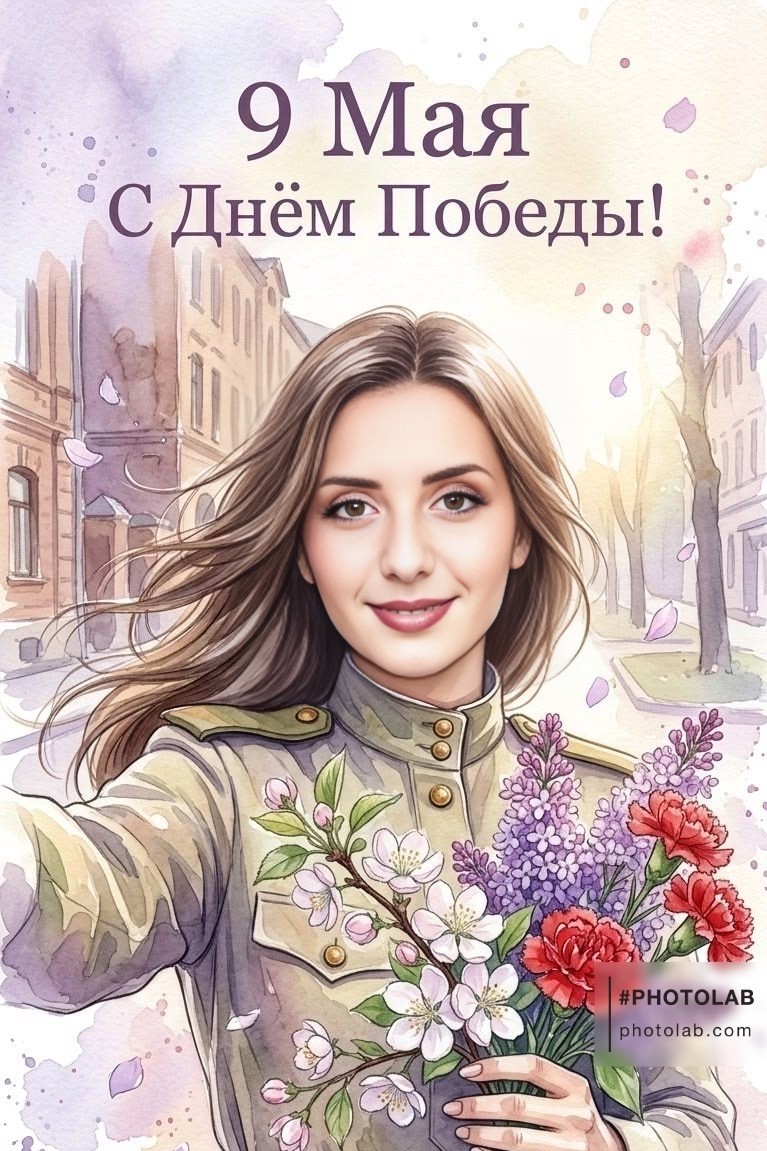 С Днём Победы 
#9 мая [#май ](май) [#сднемпобеды ](сднемпобеды)#весна  [#деньпобеды ](деньпобеды)[#looky ](looky) [#looky_нейронка ](looky_нейронка)