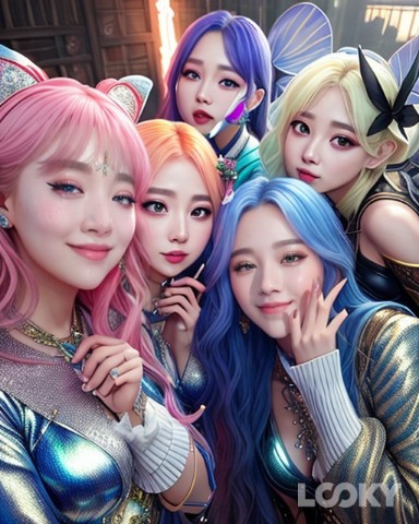 Aigul-K-Pop в LOOKY. #Фэнтези,#LOOKY_нейронка. #Фэнтези #LOOKY_нейр...